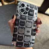 قاب Black Cat Cube آیفون