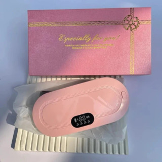 کمربند ماساژور و حرارتی تسکین درد قاعدگی بانوان اصل مدل MDHL-PINK