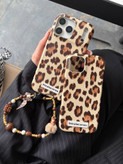 قاب LEATHER LEOPARD آیفون (بدون بند)