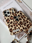 قاب LEATHER LEOPARD آیفون (بدون بند)