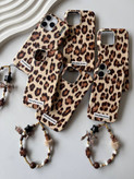 قاب LEATHER LEOPARD آیفون (بدون بند)