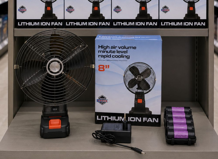 پنکه شارژی لیتیومی مدل FAN LITHIUM 48V