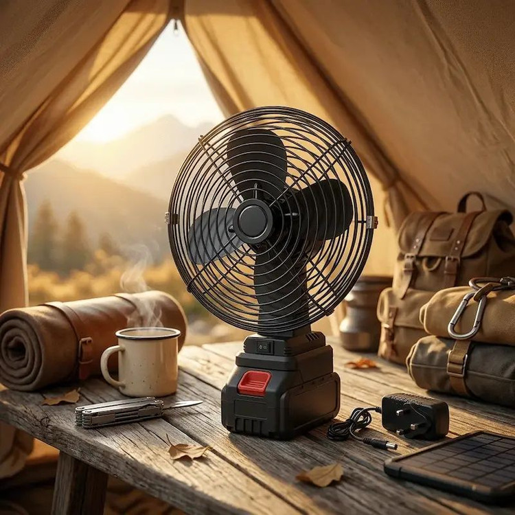 پنکه شارژی لیتیومی مدل FAN LITHIUM 48V