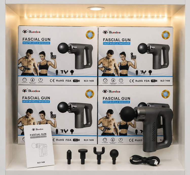 ماساژور تفنگی شارژی مدل BLD‑740 بلوایدیا اصلی