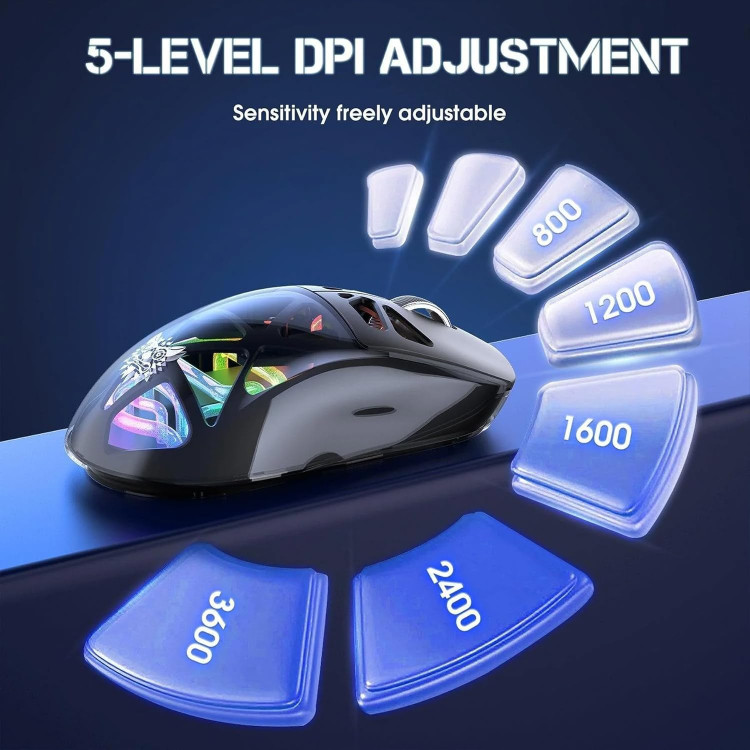 ماوس گیمینگ بی سیم اونیکوما مدل CW930 اصلی (dragon)