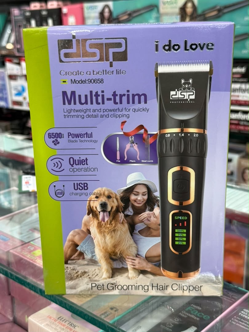 ماشین اصلاح حیوانات خانگی دی اس پی مدل DSP 90658 اصلی (novin)